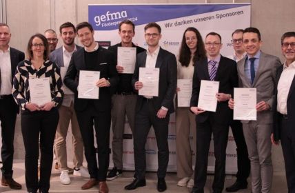 gefma-Förderpreise: Auszeichnung für herausragende Hochschulabschlussarbeiten und (Foto: gefma Deutscher Verband für Facility Management e.V.)