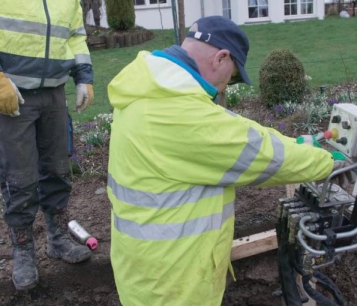 GRUNDOPIT-PS40 FTTH Marienheide (Foto: TRACTO-TECHNIK GmbH & Co. KG)